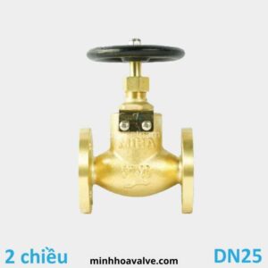 Van cầu mặt bích 2 chiều MIHA phi 34 DN25 5K