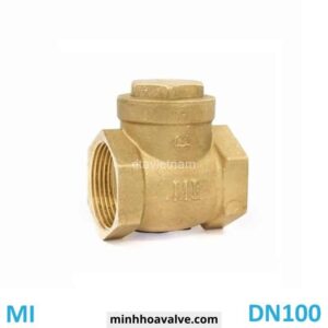 Van 1 chiều lá lật đồng Phi 114 DN100 – MI Series