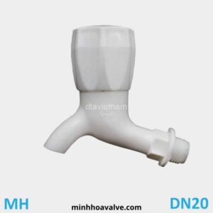 Vòi nước nhựa núm vặn MH phi 27 DN20