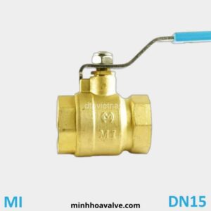 Van bi tay gạt Inox phi 21 DN15 MI Series (inox – ren trong)