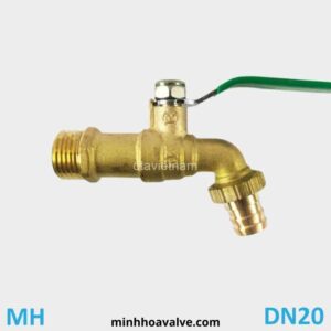Vòi vườn đồng tay gạt MH phi 27 DN20