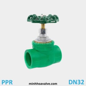 Van cửa nhựa PPR cốt đồng DN32