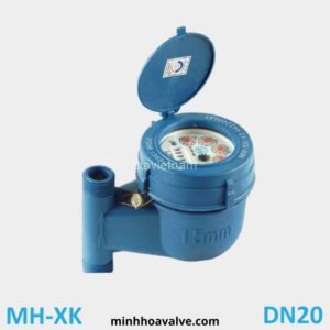 Đồng hồ nước Minh Hòa MH-XK phi 27 DN20 Thân nhựa