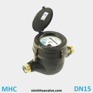 Đồng hồ nước Minh Hòa MHC phi 21 DN15 Thân nhựa