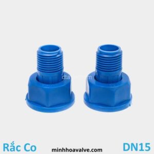 Rắc Co Nhựa Đồng hồ nước Minh Hòa phi 21 DN15